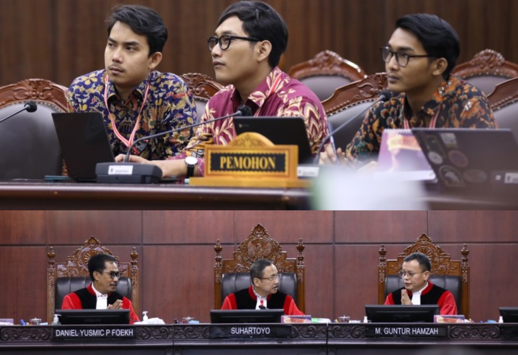 UU TNI Digugat Mahasiswa ke Mahkamah Konstitusi, Dinilai Langgar Prinsip Demokrasi dan Reformasi. Foto: Humas MK/Hibata.id
