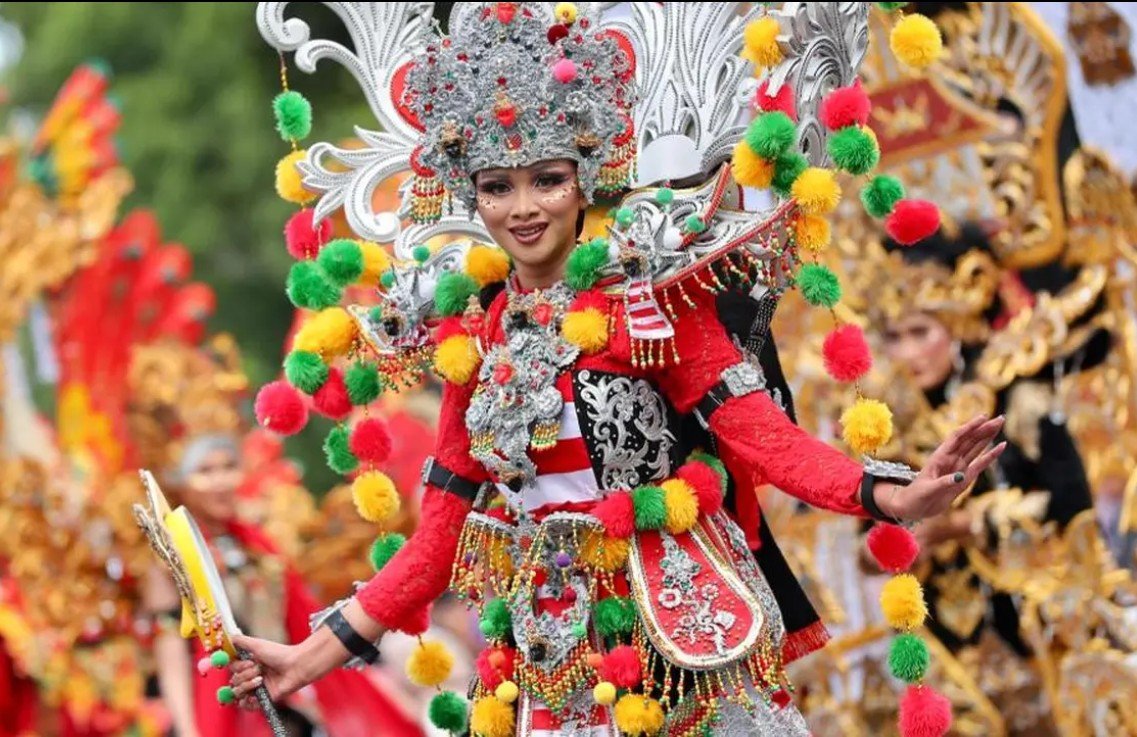 Banyuwangi etno Carnival tetap digelar tahun ini sebagai bagian dari pagelaran Banyuwangi Festival (Istimewa)/Hibata.id