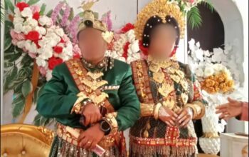 Dugaan pernikahan sesama wanita di Kabupaten Bone (Liputan6.com/Istimewa)/Hibata.id