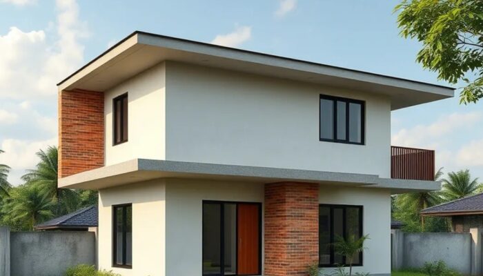 5 Inspirasi Desain Rumah 2 Lantai, Hunian Nyaman di Lahan Terbatas