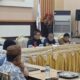 Wakil Wali Kota Gorontalo, Indra Gobel saat mengikuti rapat rapat evaluasi perencanaan dan penganggaran, pada Selasa, 29 Mei 2024. (Foto: Humas Pemkot Gorontalo)