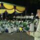 Wali Kota Gorontalo, H. Adhan Dambea saat mengukuhkan ratusan pemuda sebagai pengurus remaja masjid se-Kota Gorontalo pada Jumat malam, 2 Mei 2025. (Foto: Humas Pemkot Gorontalo)