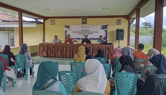 Permudah Perizinan UMKM, Pemkot Gorontalo Gelar Layanan Jemput Bola di Kecamatan