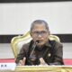 Sekretaris Daerah Kota Gorontalo, Ismail Madjid, saat memimpin rapat koordinasi pelaksanaan program DPK 2025 di Bandhayo Lo Yiladia, Kamis (15/5/2025). (Foto: Humas Pemkot Gorontalo)
