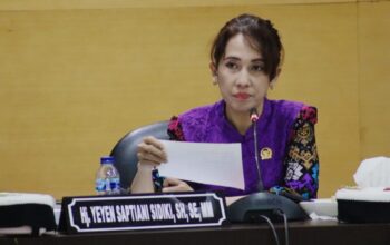 Anggota Komisi I DPRD Provinsi Gorontalo, Yeyen Sidiki/Hibata.id