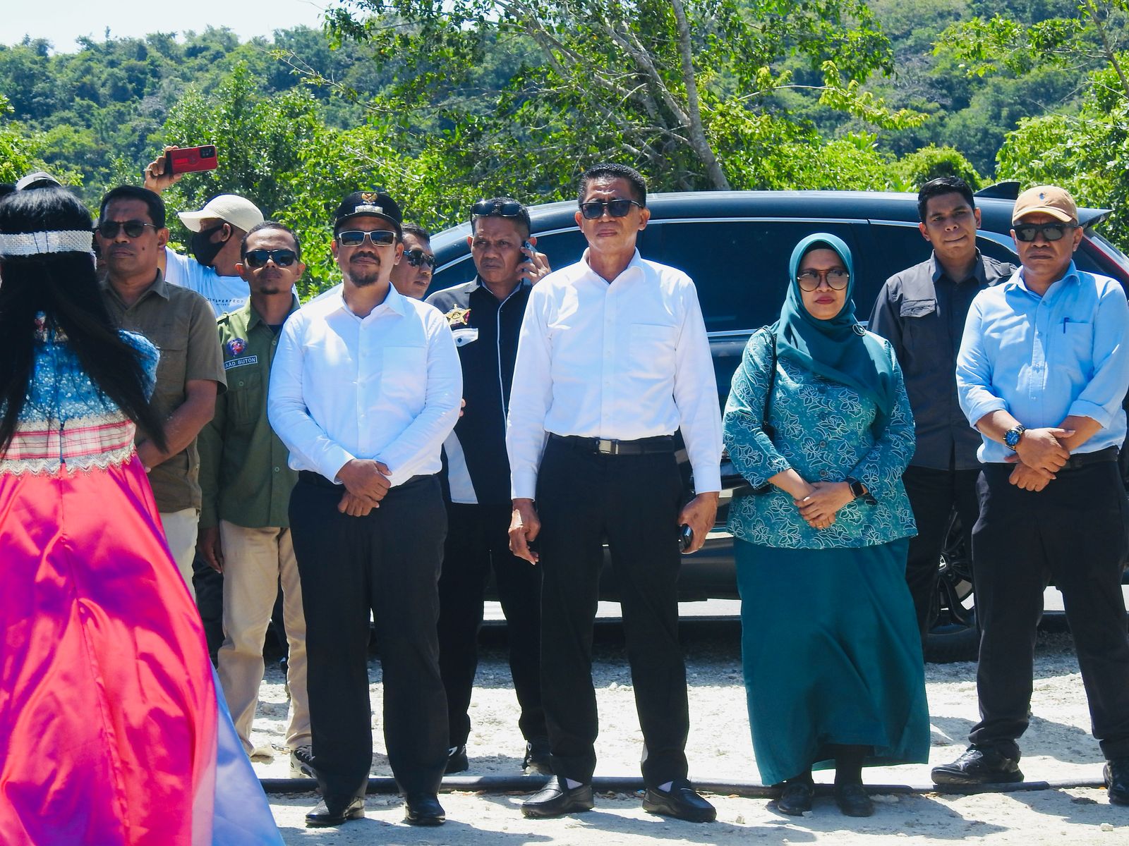 Asosiasi Guru ASN PPPK se-Kabupaten Buton Tengah (Buteng) menggelar halal bihalal dan silaturahmi bersama Bupati, Dr. Azhari, Kamis (01/05/2025). FOTO: Hibata.id