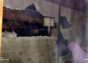 Rumah warga rusak akibat gempa di Kabupaten Pohuwato Sabtu (3/5/2025)/Hibata.id