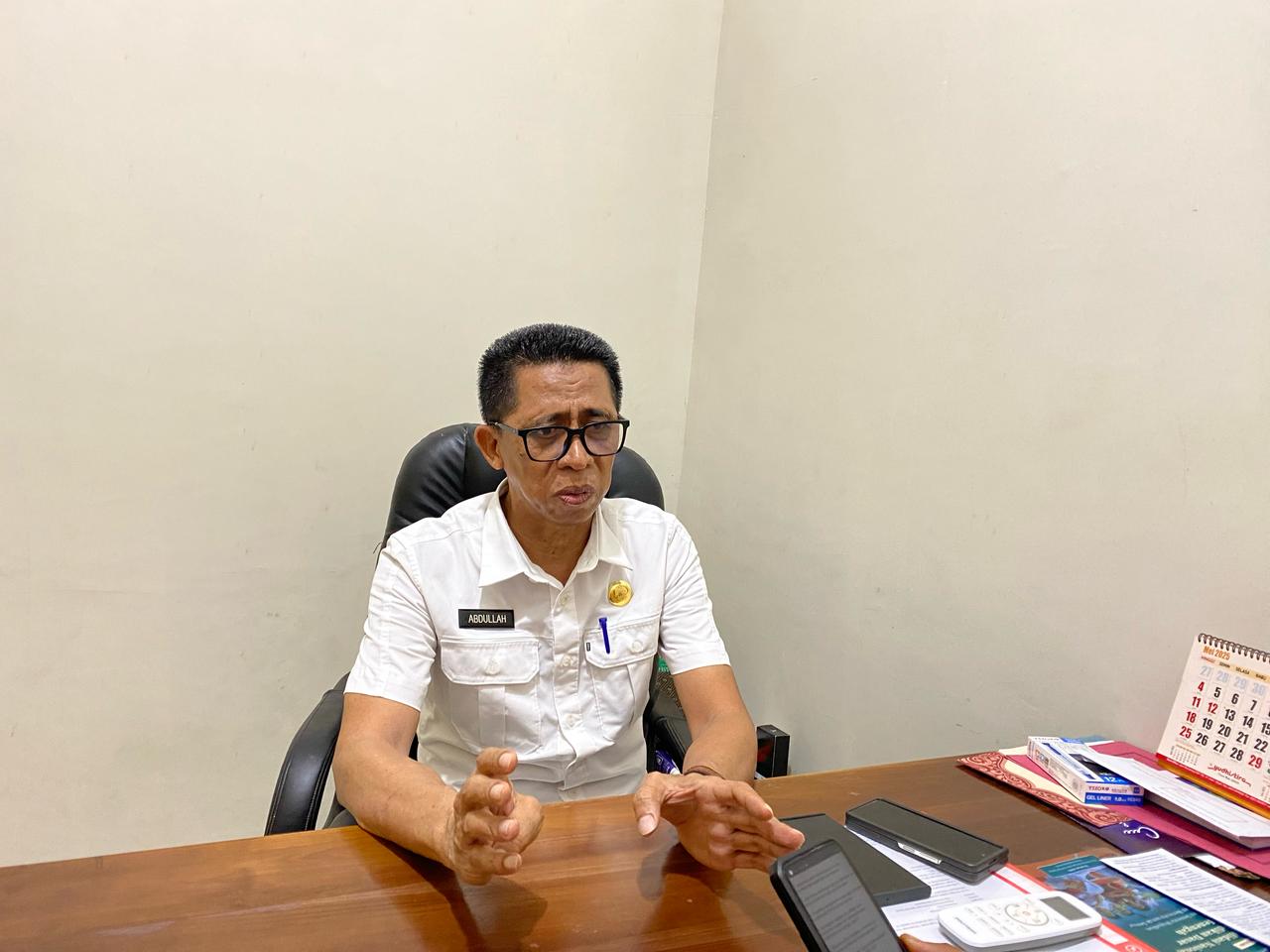 Kepala Dinas Pendidikan, Abdullah, S.Pd. Foto:Hibata.id
