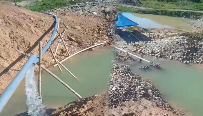 Pipa Transmisi Air Bersih Dengilo Rusak Akibat PETI, Kades: Sudah Dilarang, Tapi Mereka Kembali Lagi