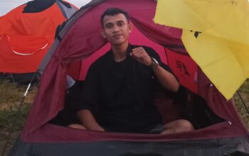 Jumardin Lalesa Warga Desa Molosipat Utara, Kecamatan Popayato Barat, Kabupaten Pohuwato. (Foto: Dok. Hibata.id)
