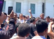 Ketua Pansus Pertambangan DPRD Provinsi Gorontalo, Meyke Camaru, menyampaikan bahwa pansus telah resmi terbentuk dan saat ini tengah bekerja menyusun formula kebijakan pertambangan yang berpihak pada rakyat. Foto: Hibata.id