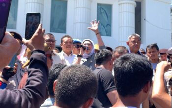 Ketua Pansus Pertambangan DPRD Provinsi Gorontalo, Meyke Camaru, menyampaikan bahwa pansus telah resmi terbentuk dan saat ini tengah bekerja menyusun formula kebijakan pertambangan yang berpihak pada rakyat. Foto: Hibata.id