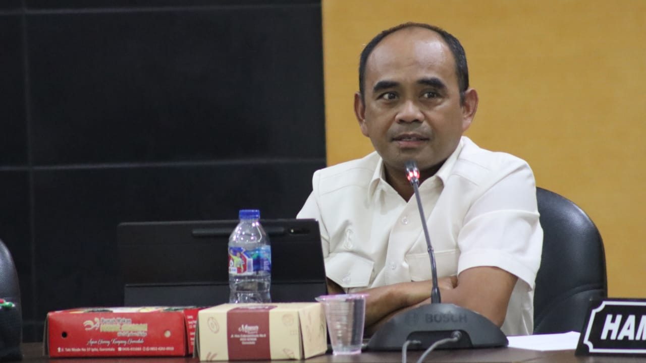 Ketua Badan Pembentukan Peraturan Daerah (Bapemperda) DPRD Provinsi Gorontalo, Syarifudin Bano/Hibata.id