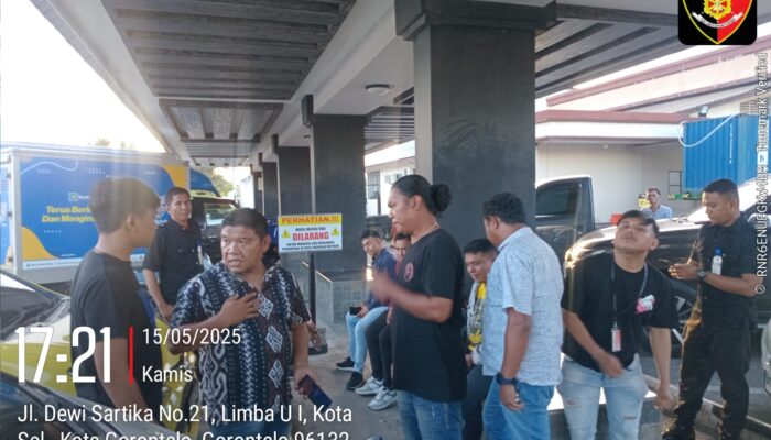 Polresta Gorontalo Kota Sikat Debt Collector Ilegal yang Paksa Tarik Mobil Warga