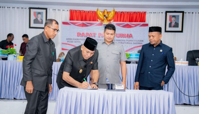 DPRD Buteng Gelar Paripurna dan Setujui Enam Ranperda, Salah Satunya ini