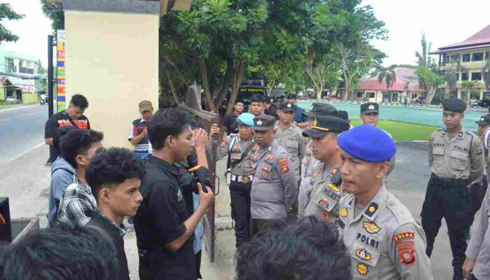Skandal PETI Pohuwato, Mahasiswa Sebut Nama Kombes Rudi dalam Aksi Unjuk Rasa