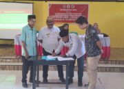 Pemerintah Desa Balayo, Kecamatan Patilanggio saat menggelar musyawarah khusus pembentukan koperasi pada Rabu (27/5/2025). (Foto: Dok. Istw Hibata.id)