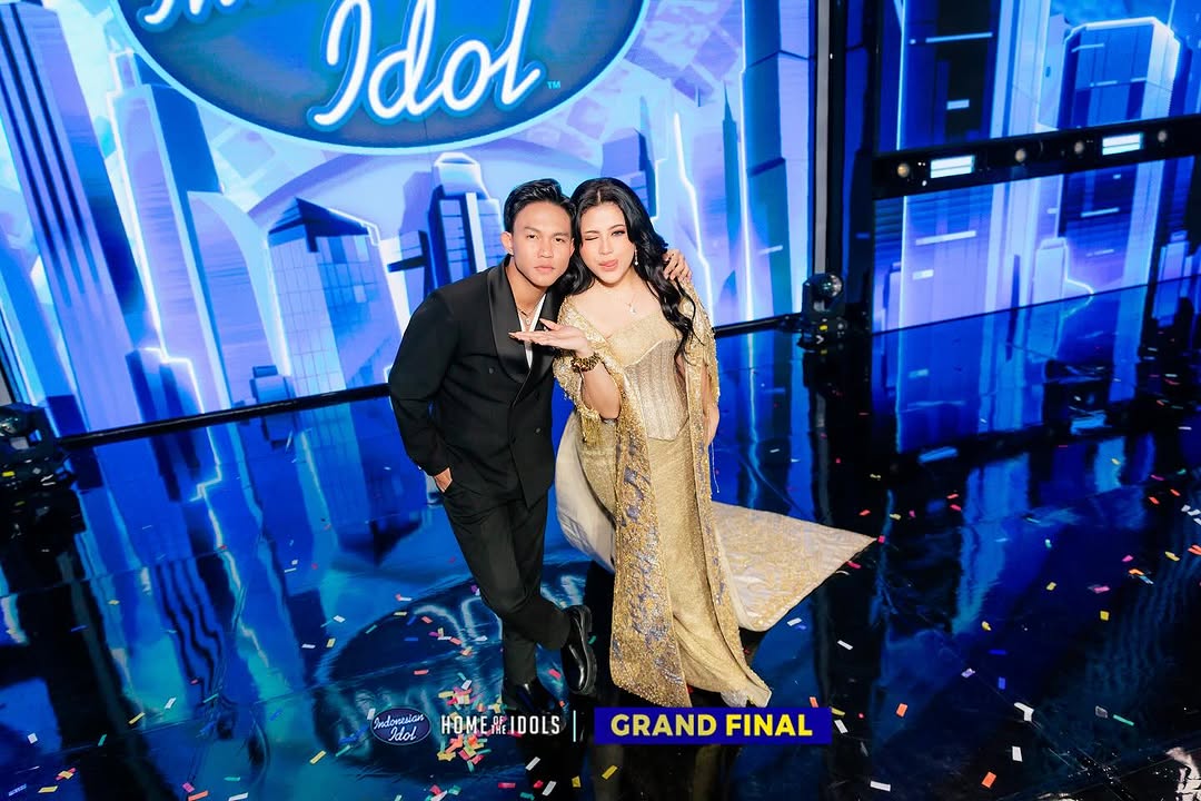 Fajar Noor dan Shabrina Leanor. Foto: Indonesian Ido/Hibata.id