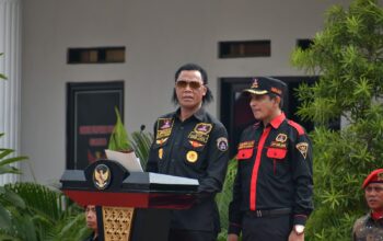 Ketua Gerakan Rakyat Indonesia Baru (GRIB) Jaya, Rosario de Marshal atau yang dikenal sebagai Hercules
