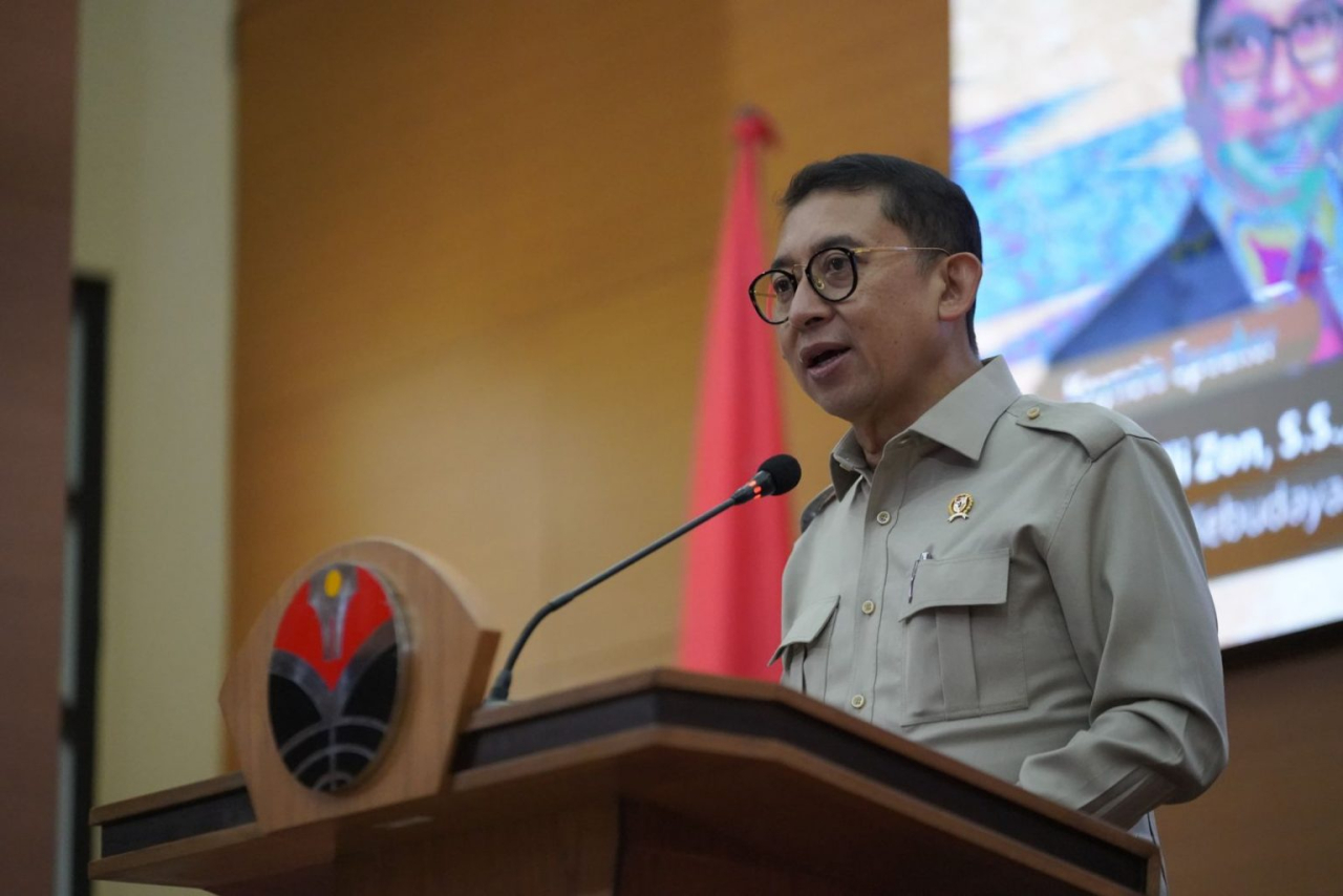 Menteri Kebudayaan (Menbud) Fadli Zon. Foto Kemenbud.