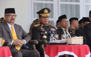 Ketua DPRD Gorontalo, Thomas Mopili, bersama unsur Forum Koordinasi Pimpinan Daerah (Forkopimda)/Hibata.id