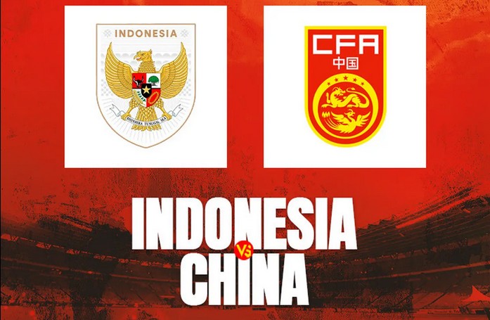Tim Nasional Indonesia akan menghadapi laga krusial melawan China pada lanjutan Kualifikasi Piala Dunia 2026