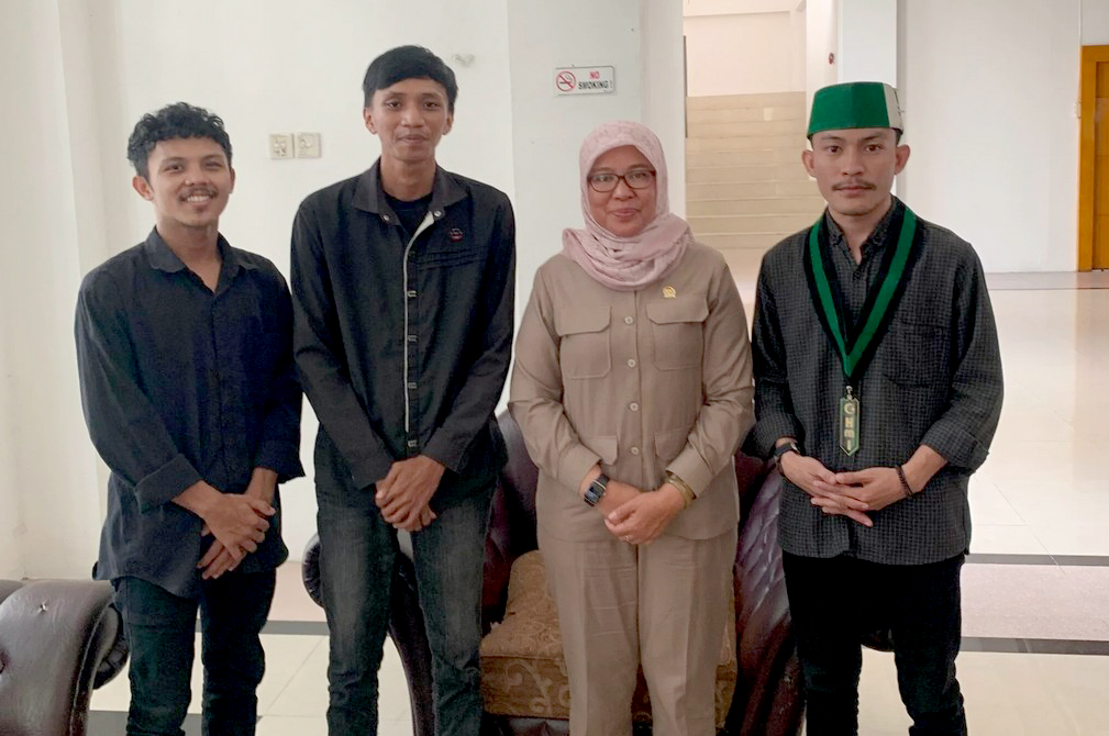 Ketua MD KAHMI Kota Gorontalo, Femmy Udoki, menyambut baik langkah kolaboratif HMI Cabang Gorontalo/Hibata.id