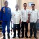 Bupati Ismet Mile saat menerima Audiens dari Dirpolairud Polda Gorontalo, Kombes Pol Wiyogo Pamungkas, di Ruang Kerja Bupati, Rabu (11/6/2025). (F.Onal) /Hibata.id