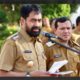 Gubernur Aceh Muzakir Manaf, saat memimpin Apel Gabungan dan Halal Bi Halal Idul Fitri 1446 H, yang diikuti, Wakil Gubernur Aceh, Fadhlullah, SE, Plt. Sekda Aceh, M. Nasir, S.IP, MPA, para Asisten, Staf Ahli Gubernur, Kepala SKPA/Biro beserta seluruh jajaran ASN pada lingkungan Setda Aceh dan BPKA, di halaman Kantor Gubernur Aceh, Banda Aceh, Selasa (8/4/2025).