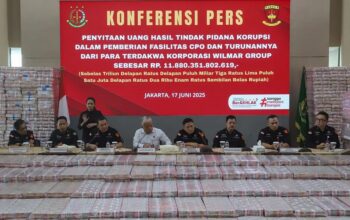 Kejagung Sita Dana Rp11 Triliun dari Wilmar Group Dugaan Korupsi Ekspor CPO
