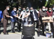 Wakil Wali Kota Gorontalo, Indra Gobel, menyampaikan bahwa langkah pemberantasan narkoba tidak dapat hanya mengandalkan aparat penegak hukum/Hibata.id