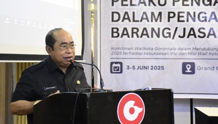 Bina Pelaku Pengadaan Barang dan Jasa, Adhan Dambea: Hindari Perilaku Korupsi