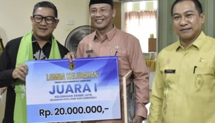 Dembe Jaya Wakili Kota Gorontalo di Lomba Kelurahan Tingkat Provinsi