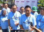 Sekretariat DPRD Provinsi Gorontalo saat melakukan penyembelian 12 ekor sapi di lingkungan DPRD Provinsi Gorongtalo. Minggu, 8 Juni 2025/Hibata.id