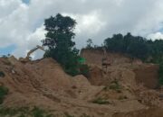 Aktivitas pertambangan emas tanpa izin (PETI) di Desa Botubilotahu, Kecamatan Marisa, Kabupaten Pohuwato. (Foto: Dok. Istimewa)
