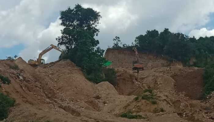 Laporan Aktivitas PETI Botubilotahu Mengendap di Polres Pohuwato