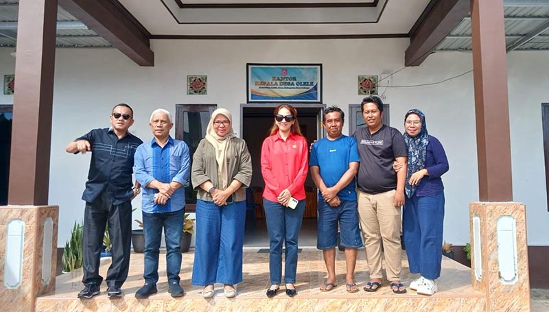 Komisi I DPRD Provinsi Gorontalo melaksanakan kegiatan monitoring sistem tata kelola pemerintahan desa di Desa Olele, Kabupaten Bone Bolango/Hibata.id