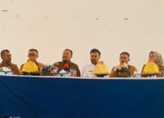 Kegiatan ini berlangsung di Gedung Kesenian Kecamatan Mawasangka, Senin (30/6/2025)/Hibata.id