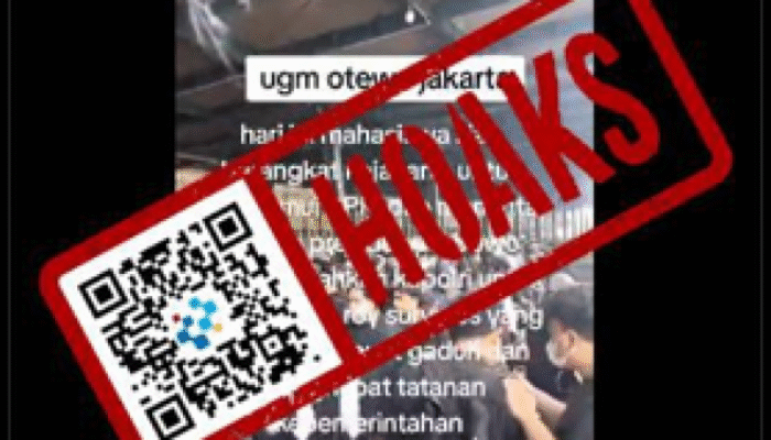 Cek Fakta: UGM Klarifikasi Video Mahasiswa Tuntut Prabowo Tangkap Roy Suryo
