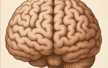 Ilustrasi gambar otak/AI/Hibata.id
