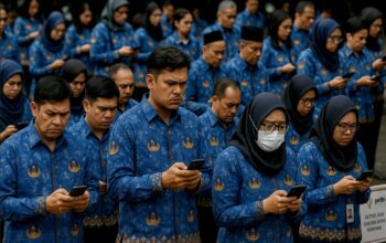 Ilustrasi AI - Praktisi Hukum, Salahudin Pakaya bongkar cacat fatal kebijakan postingan medsos bagi ASN Provinsi Gorontalo/Hibata.id