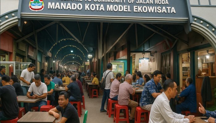 Jalan Roda Manado, Sentra Kuliner Halal Warisan Gorontalo Sejak Abad ke-19