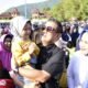 Wakil Wali Kota Gorontalo, Indra Gobel saat menghadiri peringatan Hari Anak Nasional (HAN) 2025 di lapangan utama, Sabtu (26/7). (Foto: Humas Pemkot Gorontalo)