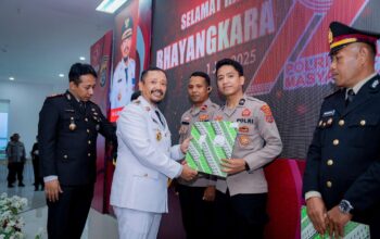 Pemerintah Kabupaten Buton Tengah dan Polres Buton Tengah melanjutkan rangkaian Hari Ulang Tahun ke-79 Bhayangkara/Hibata.id