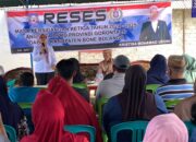 Anggota DPRD Provinsi Gorontalo, Femmy Udoki, menyerap langsung aspirasi warga Desa Botubarani, Kecamatan Kabila Bone/Hibata.id