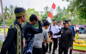 Bupati Azhari Dampingi Penilaian Lomba Desa Sultra, Dorong Evaluasi Pembangunan di Lagili/Hibata.id