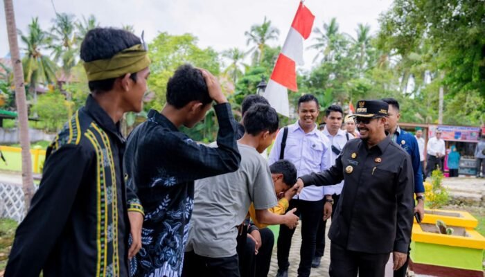Bupati Buteng Dampingi Penilaian Lomba Desa Sultra 2025 di Lagili