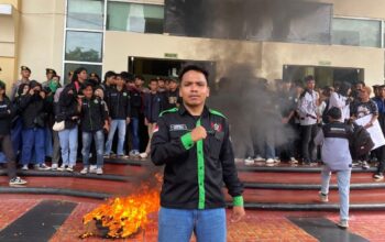 Ketua Ikatan Pelajar Mahasiswa Boliyohuto Raya (IPMBR), Tofandra Polubuhu/Hibata.id