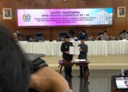 Rapat Paripurna ke-28 yang digelar di ruang sidang utama, Selasa (8/7/2025). Foto: Hibata.id