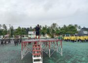 Korem 133 Nani Wartabone di Gorontalo kembali menggelar senam sehat rutin bulanan yang melibatkan prajurit dan ibu-ibu Persit sebagai upaya membudayakan gaya hidup sehat dan memperkuat kebersamaan/Hibata.id
